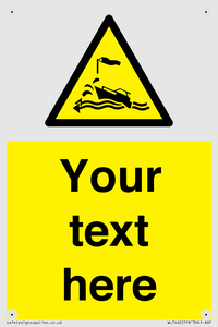 Custom Warning wind over tide conditions